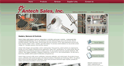 Desktop Screenshot of antechsales.com
